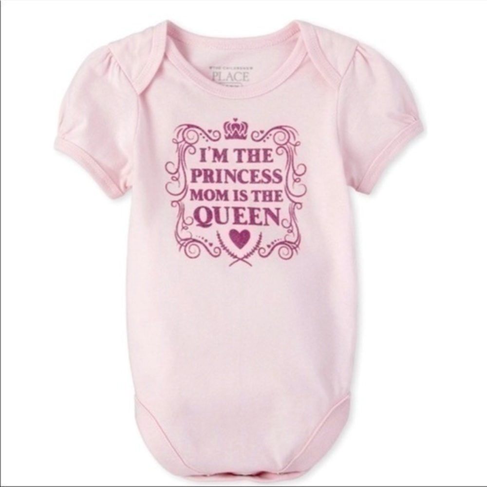 The Childrens Place Pink Onesie Bodysuit